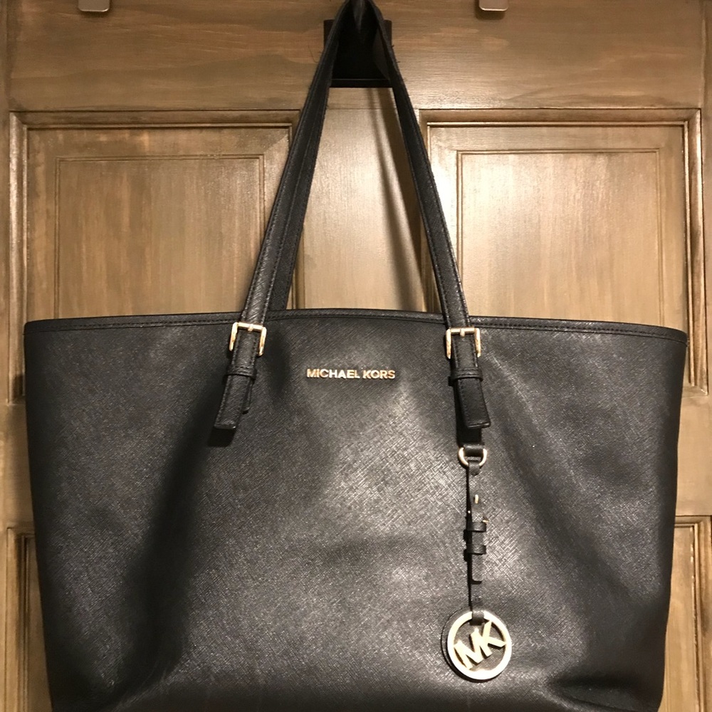Black Michael Kors Tote Bag